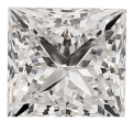 1.41 Carat D VVS1 Princess Lab Diamond Online now