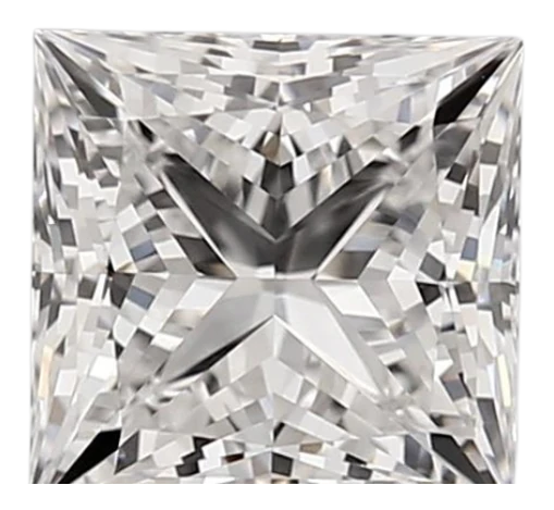 1.41 Carat D VVS1 Princess Lab Diamond Online now