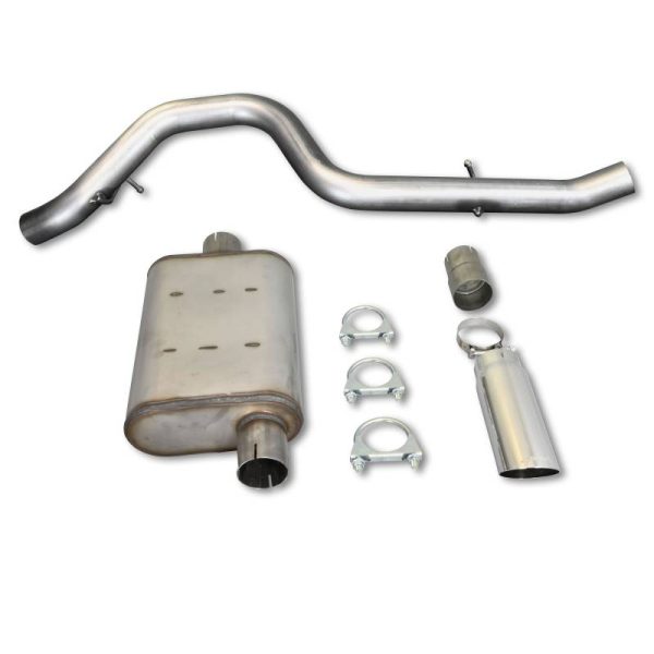 JBA Exhaust Jeep Wrangler TJ (1997-1999) Catback 3.0  Stainless Steel - 30-1514 For Sale