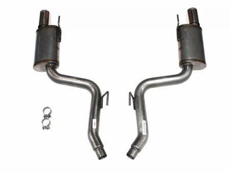 JBA Exhaust Ford Mustang S550 2.3L EcoBoost (19-20) Axleback Stainless Steel - 30-2688 Sale