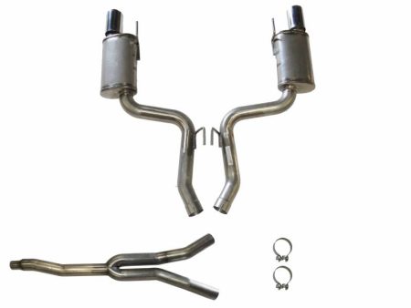 JBA Exhaust Ford Mustang S550 2.3L EcoBoost (2019-2020) Catback Stainless Steel - 30-2648 Discount