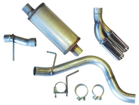 JBA Exhaust Ford Ranger 2.3L EcoBoost (19-20) Catback 2.5  Stainless Steel - 30-2544 Online now