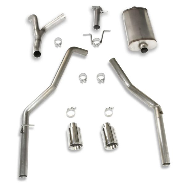 JBA Exhaust Dodge RAM 5.7L Hemi 2WD 4WD (19-20) Catback 3  to 2.5  Stainless Steel - 30-1537 Supply