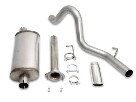 JBA Exhaust Jeep Wrangler Unlimited TJ 4.0L (04-06) Catback 3.0  Stainless Steel - 30-1541 Online