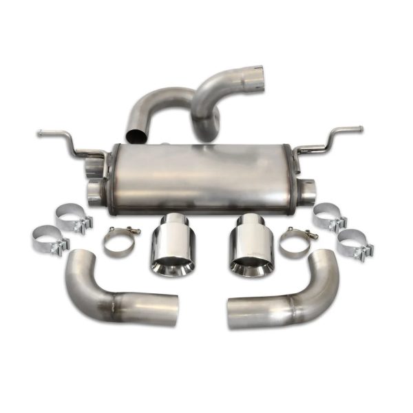 JBA Exhaust Jeep Wrangler JL 2.0L  3.6L V6 (18-20) Axleback 2.5  Stainless Steel - 30-1544 Supply