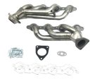 JBA Shorty Headers GMC Sierra 4.8L 5.3L (99-01) CARB Smog Legal 1 5 8  - Stainless Steel Raw Finish  - 1850SJS on Sale