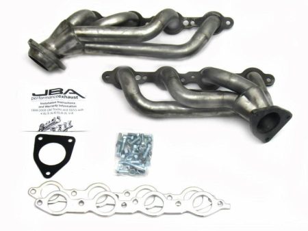 JBA Shorty Headers Chevy Silverado 6.0L (02-19) CARB Smog Legal 1 5 8  - Stainless or Titanium on Sale