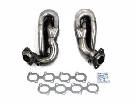 JBA Shorty Headers Ford Mustang S197 GT500 5.4L 5.8L V8 (07-14) CARB Smog Legal - Stainless or Titanium Online now