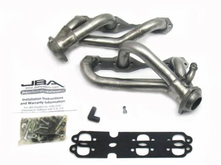 JBA Shorty Headers Chevy	Blazer 4.3L V6 (96-01) CARB Smog Legal 1 1 2  - Stainless Raw or Titanium Fashion