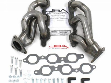 JBA Shorty Headers GMC Sierra 4.3L V6 (14-20) CARB Smog Legal  - Stainless or Titanium Online now