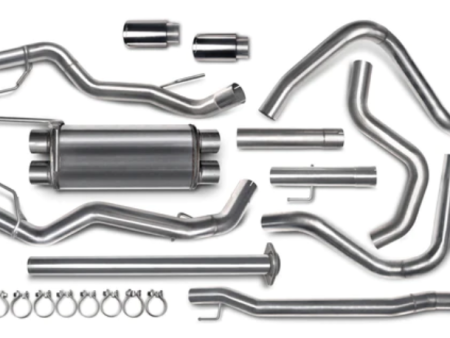 JBA Exhaust Ford F150 Raptor 3.5L EcoBoost (17-21) Catback 3.0  Stainless Steel - 40-3052 For Cheap