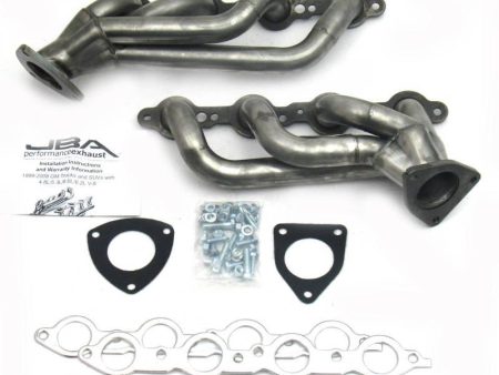 JBA Shorty Headers Chevy	Silverado 6.0L V8 (03, 06, 15-20) CARB Smog Legal 1 5 8  - Stainless or Titanium Cheap