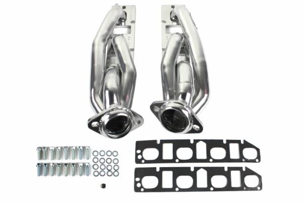 JBA Shorty Headers Dodge Ram 1500 DT 5.7L Hemi 2WD 4WD New Body Style (19-23) CARB Smog Legal  1 1 2  - Silver Ceramic or Raw Finish Online Sale