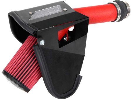 AEM Cold Air Intake Subaru WRX STi 2.5L H4 (2019-2021) Wrinkle Red - 21-863WR For Sale