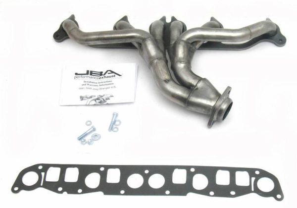 JBA Shorty Headers Jeep Wrangler YJ   TJ L6 4.0L (1991-1999) CARB Smog Legal 1 1 2  - Stainless or Titanium on Sale