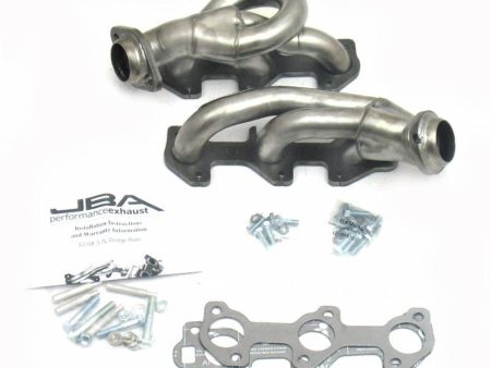 JBA Shorty Headers Dodge Ram 1500 3.7L V6 (02-08) CARB Smog Legal 1 1 2  - Stainless Steel  - 1931S Cheap