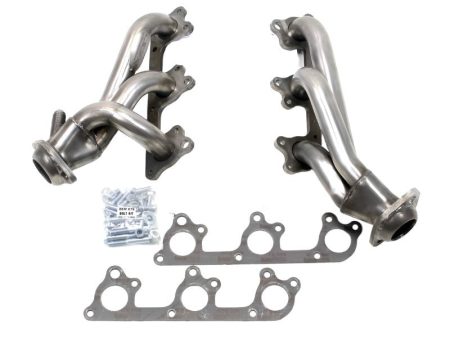 JBA Shorty Headers Ford Explorer 4.0L V6 (97-11) CARB Smog Legal 1 1 2  - Stainless or Titanium Hot on Sale