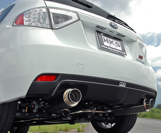 HKS Exhaust Subaru WRX STi (07-14) Silent Hi-Power Catback - 31019-AF026 Online Sale