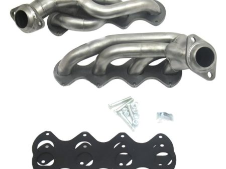 JBA Shorty Headers Ford F150 V8 5.4L (04-10) CARB Smog Legal 1 5 8  Stainless Steel  - 1676S For Sale