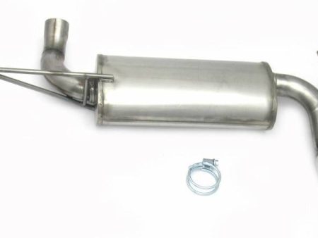 JBA Exhaust Jeep Wrangler JK 3.8L V6 (2007-2015) Axleback 2.5  Stainless Steel - 40-1509 For Sale