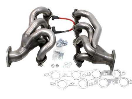 JBA Shorty Headers Chevy Camaro SS 6.2L V8 (14-17) CARB Smog Legal  - Silver Ceramic or Raw Finish Discount