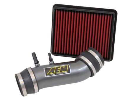 AEM Cold Air Intake Ford Mustang 3.7L (2011-2014) Gunmetal Gray - 22-686C Online Hot Sale