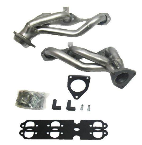 JBA Shorty Headers GMC Sierra 4.3L V6 (99-02) CARB Smog Legal 1 1 2  - Stainless Raw or Silver Ceramic Cheap