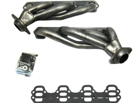 JBA Shorty Headers Ford Mustang Fox Body 5.0L V8 (86-93) CARB Smog Legal - Stainless or Titanium Fashion