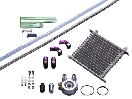 HKS Oil Cooler Kit Subaru WRX STi (2002-2005) Sandwich Type - 15004-AF006 For Discount