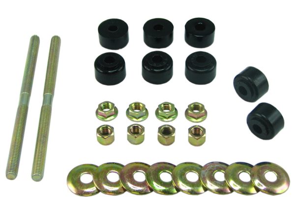 Whiteline Sway Bar End Link Set Toyota 4Runner (1985-1989) 165mm Threaded Rod + Bushings - W21807S Sale