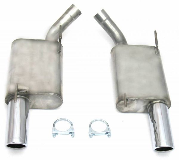 JBA Exhaust Ford Mustang S197 4.6L V8 (2005-2010) Axleback 2.5  Stainless Steel - 40-2627 For Sale