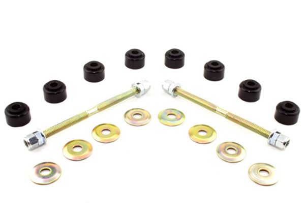 Whiteline Sway Bar End Link Set Toyota 4Runner (1985-1989) 165mm Threaded Rod + Bushings - W21807S Sale