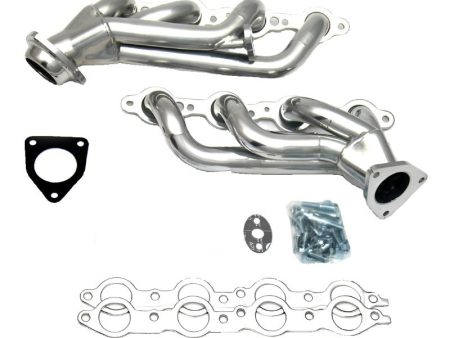 JBA Shorty Headers GMC Sierra 4.8L 5.3L (99-01) CARB Smog Legal 1 5 8  - Silver Ceramic  - 1850SJS For Cheap