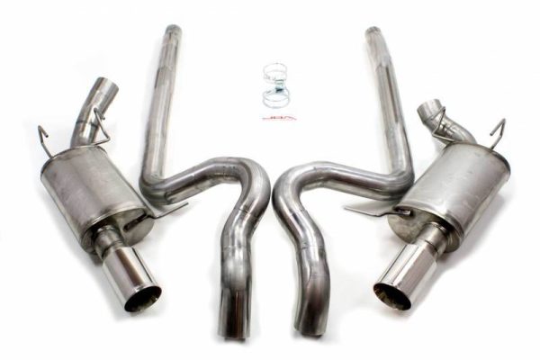 JBA Exhaust Ford Mustang S197 5.0L   5.4L   5.8L V8 (2011-2014) Catback 3.0  Stainless Steel - 40-2644 on Sale