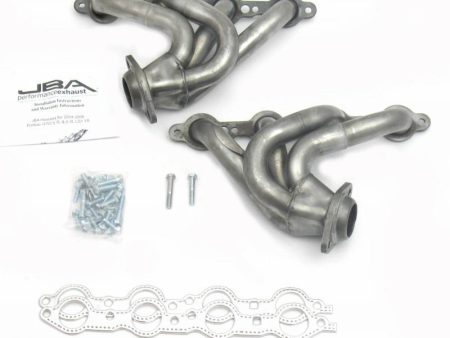 JBA Shorty Headers Pontiac GTO 5.7L V8 (04-06) CARB Smog Legal 1 5 8  - Silver Ceramic or Raw Finish For Discount